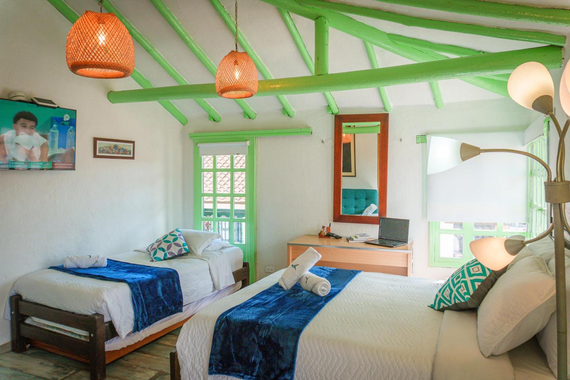 Apartamentos Y Habitaciones Le Colibri - Villa De Leyva Esterno foto