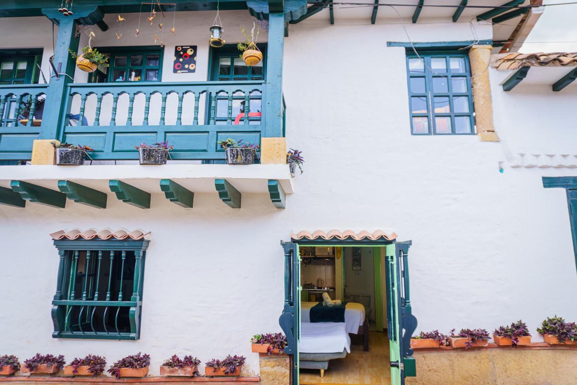 Apartamentos Y Habitaciones Le Colibri - Villa De Leyva Esterno foto