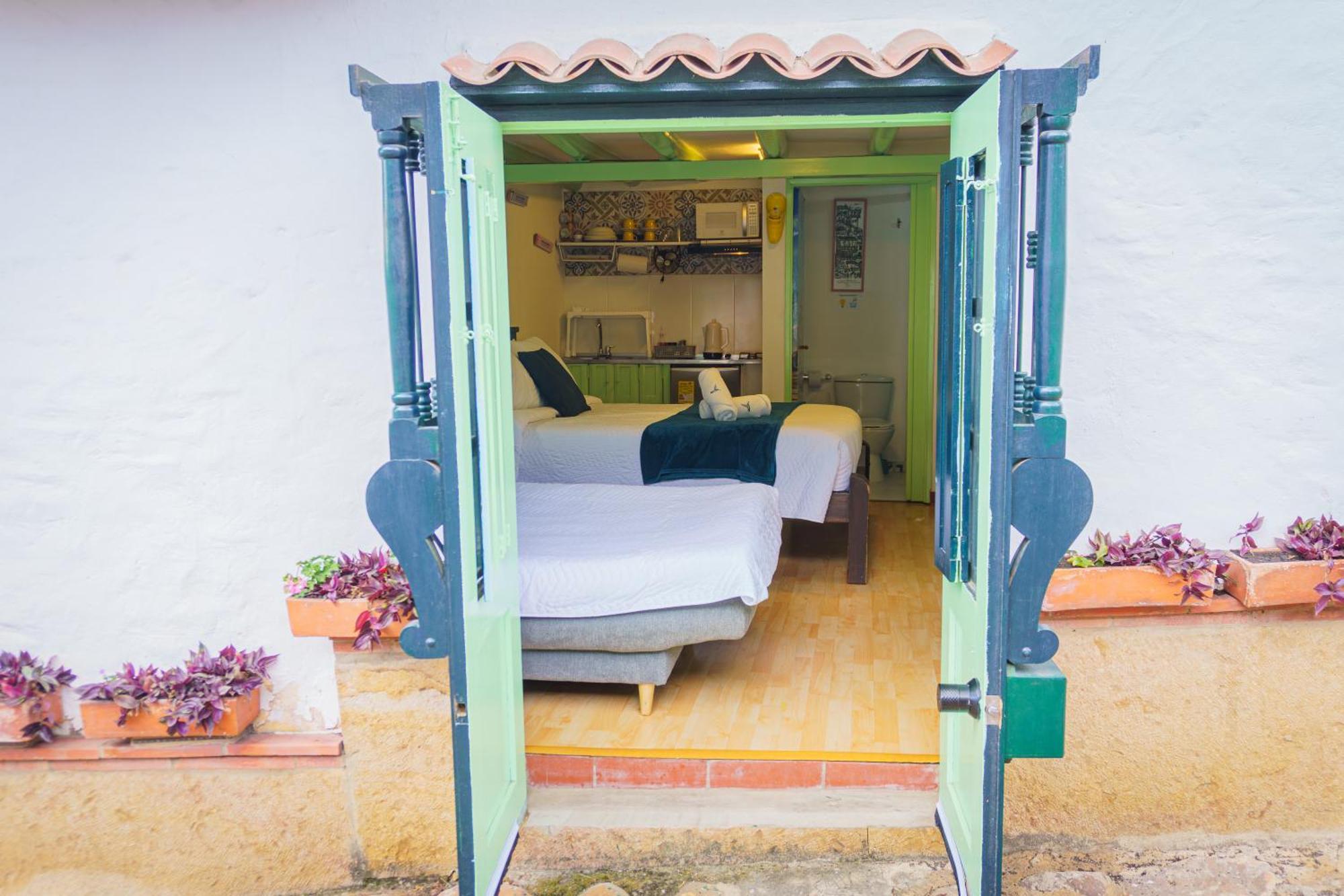 Apartamentos Y Habitaciones Le Colibri - Villa De Leyva Esterno foto