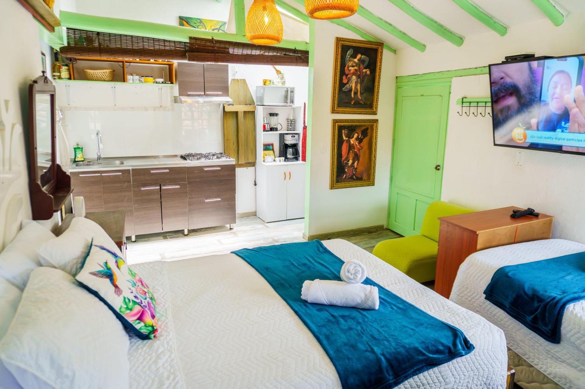 Apartamentos Y Habitaciones Le Colibri - Villa De Leyva Esterno foto