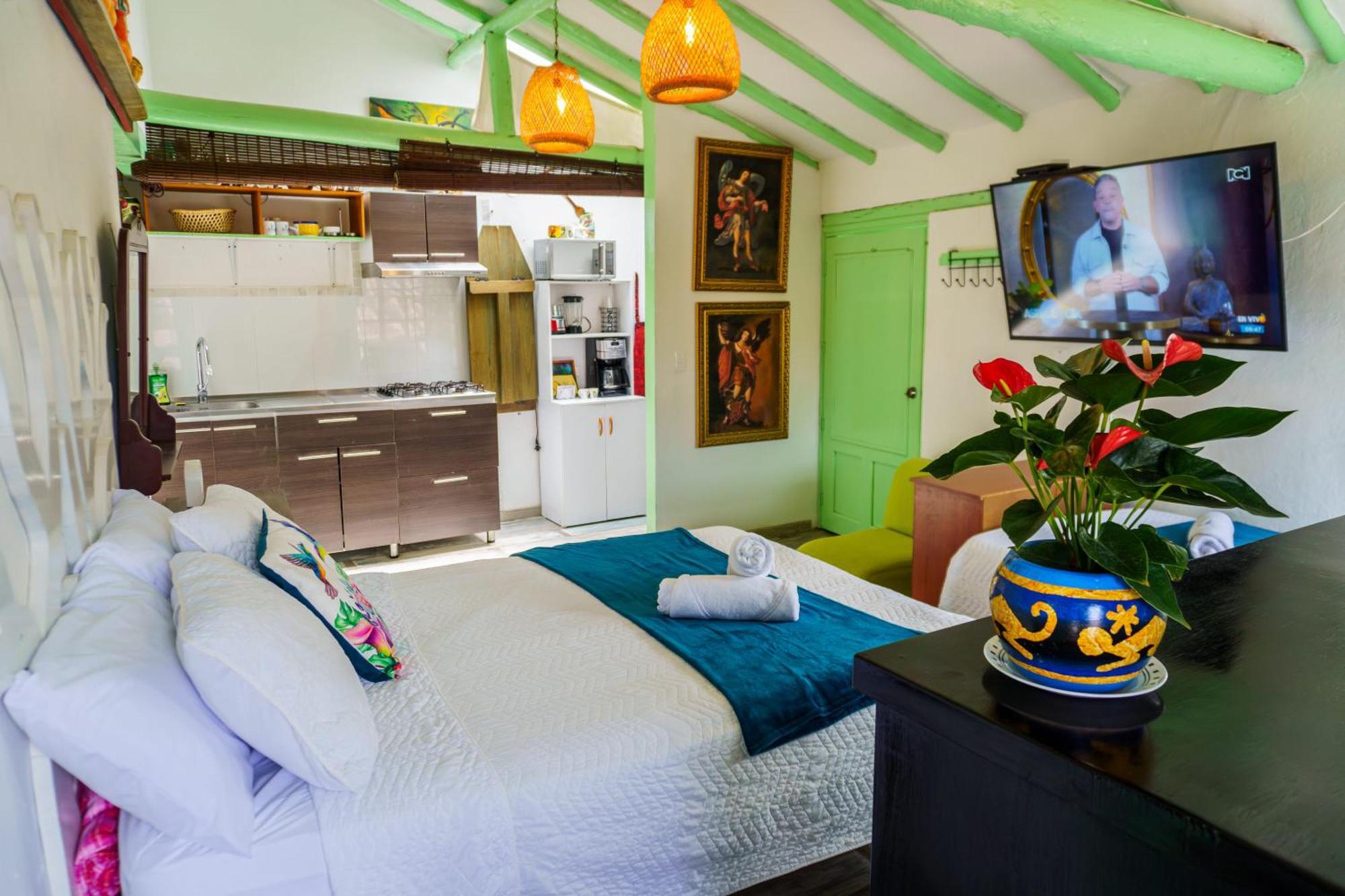 Apartamentos Y Habitaciones Le Colibri - Villa De Leyva Esterno foto