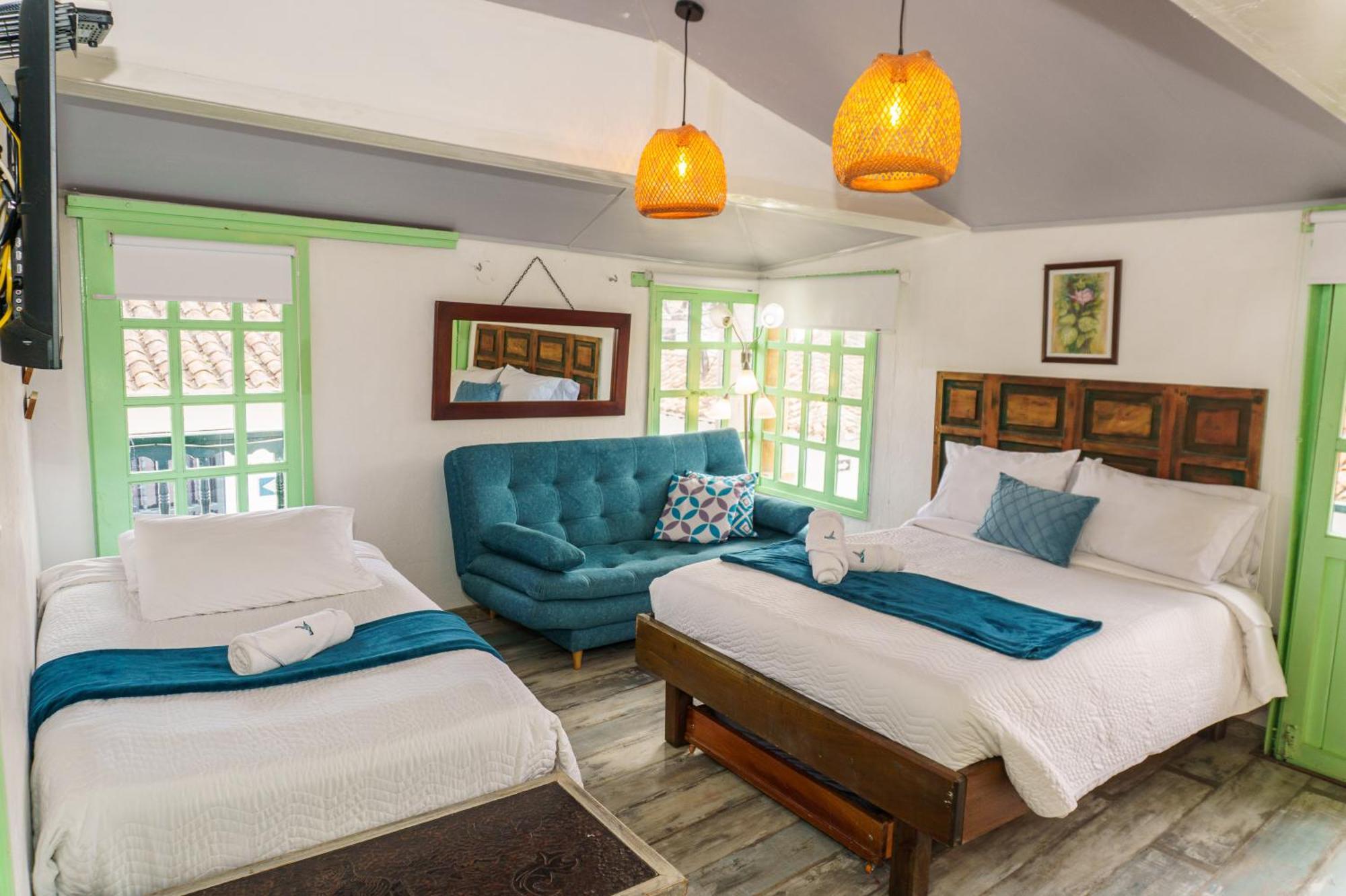 Apartamentos Y Habitaciones Le Colibri - Villa De Leyva Esterno foto