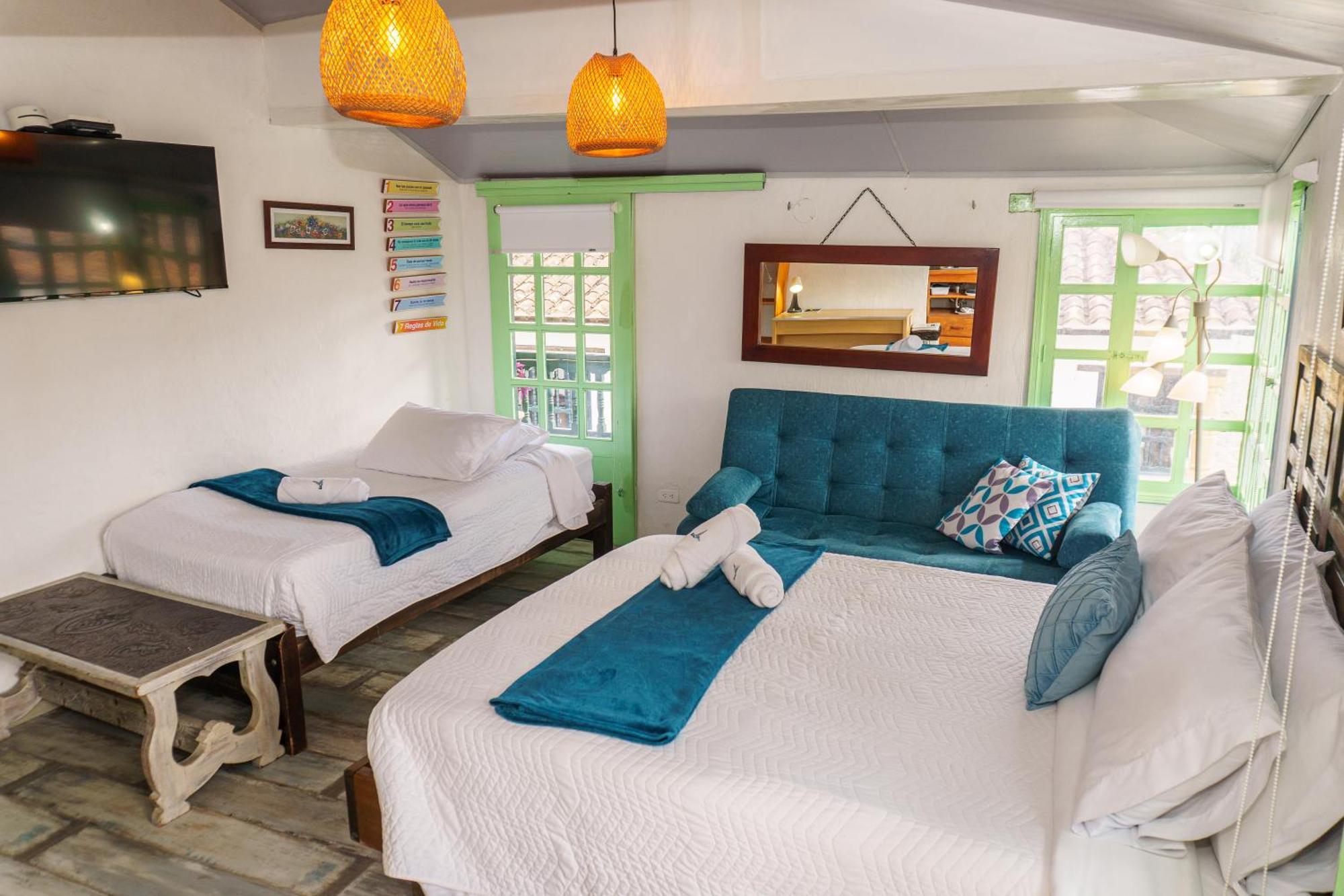 Apartamentos Y Habitaciones Le Colibri - Villa De Leyva Esterno foto